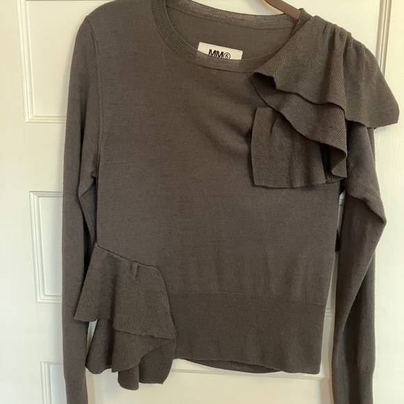MM6 Gray Sweater Size Medium - Picture 1 of 4